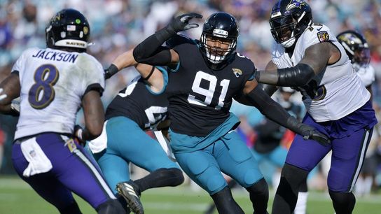 Jaguars' Dawuane Smoot (Achilles) out for season (NFL)