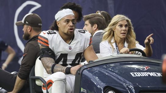 Browns LB Sione Takitaki (ACL) done for season (NFL)