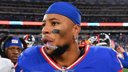 Giants coach on if Saquon Barkley will play vs. Eagles: 'I hope so' (NFL)