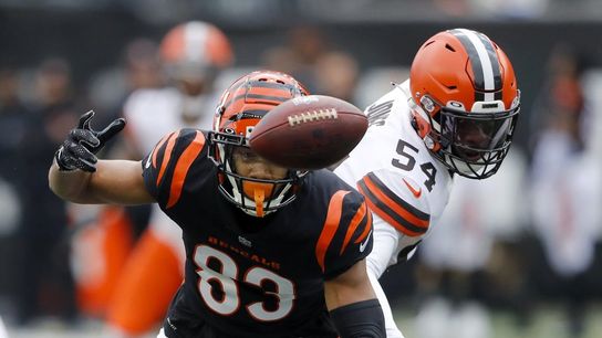 Bengals WR Tyler Boyd (finger) out for game vs. Browns (NFL)