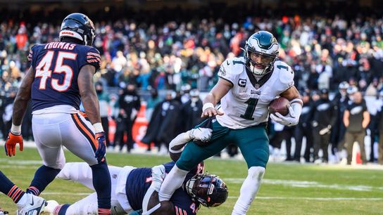 Eagles QB Jalen Hurts 'trending in right direction' for Sunday (NFL)