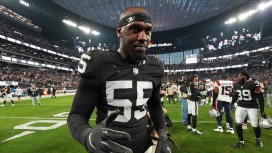 Raiders DE Chandler Jones says team sent crisis rep to home (NFL)