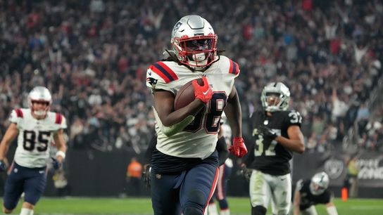 Patriots RB Rhamondre Stevenson active vs. Bengals (NFL)