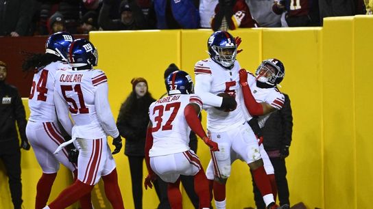 Giants hold off Commanders, improve wild-card chances (NFL)