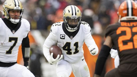 Saints use run game to rally past Browns in high winds (NFL)