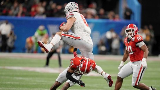 Report: Ohio State TE Cade Stover's MRI reveals back spasms (College Football)