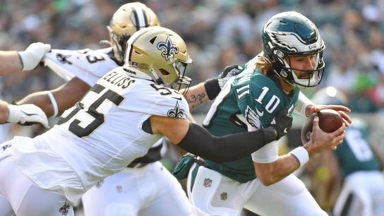 Saints hand Jalen Hurts-less Eagles second straight loss (NFL)