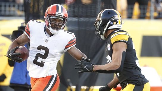 Report: Browns WR Amari Cooper unlikely to play vs. Steelers (NFL)