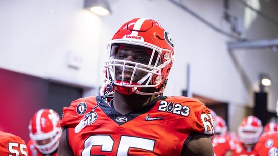 Georgia OT Amarius Mims, possible 1st-round pick, declares for draft (College Football)