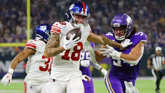 Giants re-sign WR Isaiah Hodgins (NFL)