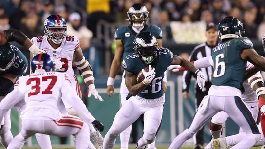 Eagles drub Giants 38-7, advance to NFC title game (NFL)