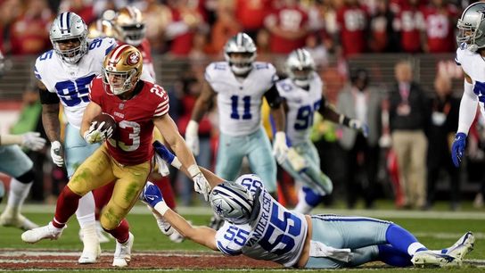 49ers RB Christian McCaffrey insists he'll play vs. Eagles (NFL)