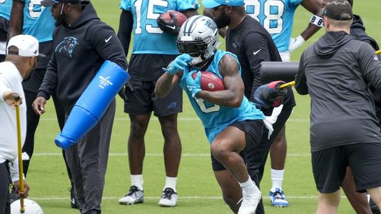Panthers RB Miles Sanders out with groin injury (NFL)