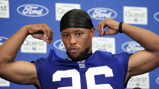 Giants' Saquon Barkley had 'epiphany' before signing contract (NFL)