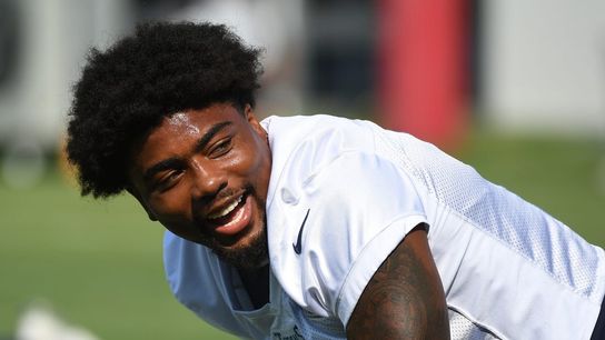 Titans WR Treylon Burks (leg) carted off field (NFL)