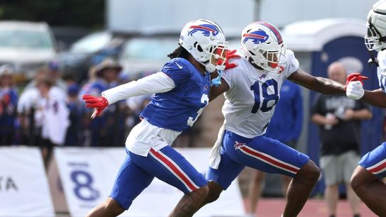 Bills S Damar Hamlin practices in pads (NFL)