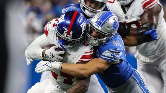 Report: Giants cut RB James Robinson (NFL)
