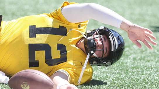 Starter worry? Hawkeyes QB Cade McNamara not back from injury (College Football)