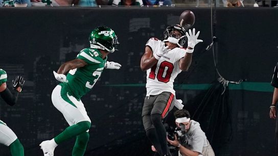 Bucs get past Jets but QB John Wolford injures neck (NFL)