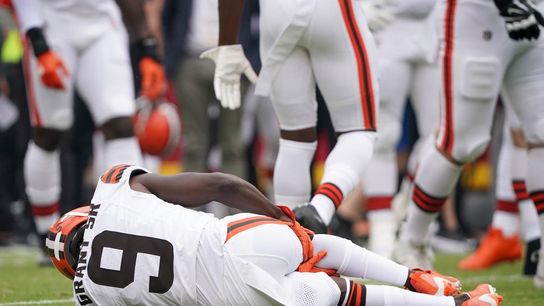 Report: Browns WR Jakeem Grant (knee) out for season (NFL)
