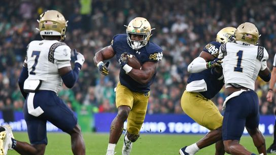 No. 13 Notre Dame opens with 42-3 drubbing of Navy (College Football)
