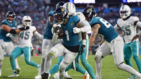 Jaguars lean on rushing attack to topple Dolphins (NFL)