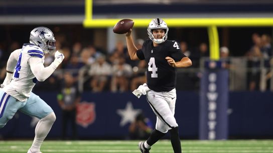 Report: Rookie QB Aidan O'Connell to start for Raiders (NFL)
