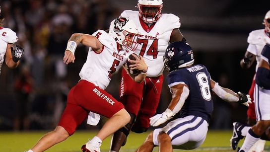 NC State takes advantage of mistakes to defeat UConn (College Football)
