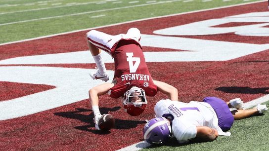 Arkansas uses all-around effort to topple Western Carolina (College Football)
