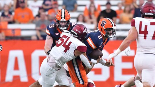 Garrett Shrader helps Syracuse pound Colgate (College Football)