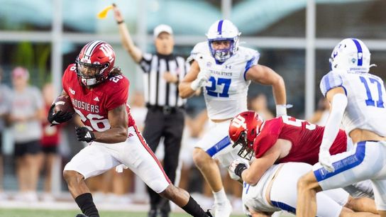 Jaylin Lucas scores twice to lead Indiana's rout of Indiana State (College Football)