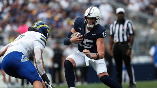 No. 7 Penn State rolls past Delaware 63-7 (College Football)