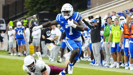 Jordan Waters, No. 21 Duke rout Lafayette (College Football)