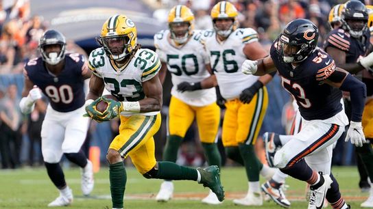 Packers' Aaron Jones back at practice; Christian Watson sits out (NFL)