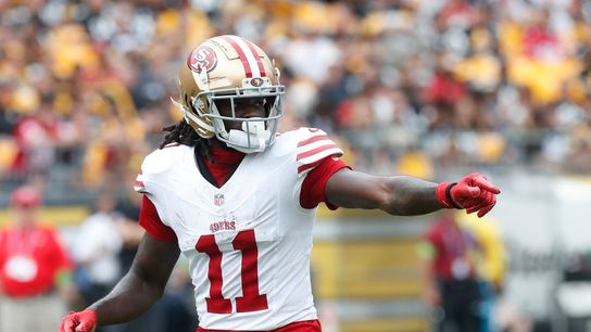 49ers WR Brandon Aiyuk (shoulder) inactive vs. Giants (NFL)