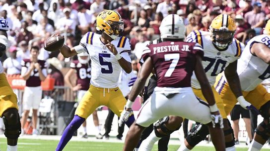 Jayden Daniels helps No. 14 LSU trounce Mississippi State (College Football)