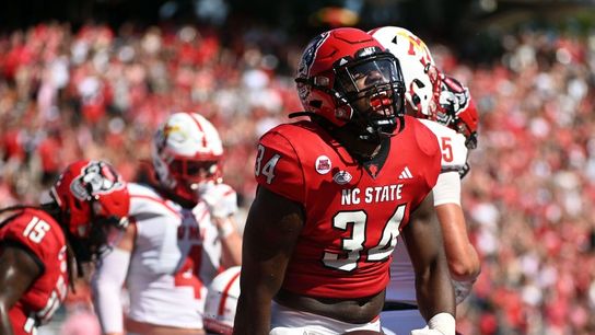 Fast start carries NC State past VMI 45-7 (College Football)
