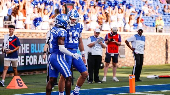 No. 18 Duke takes potent ground game to UConn (College Football)