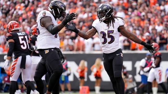Pair of Ravens OL, RB Gus Edwards return to practice (NFL)
