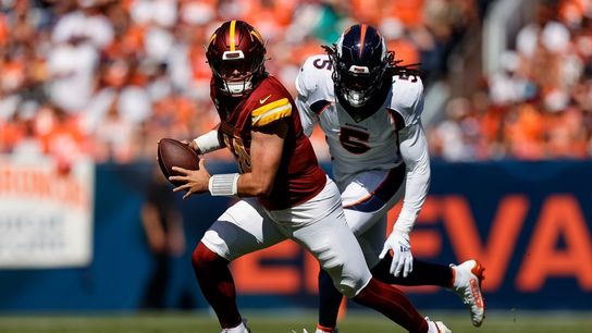 Commanders rally, survive Hail Mary TD to shock Broncos 35-33 (NFL)