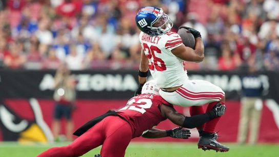 Giants RB Saquon Barkley (ankle) ruled out vs. 49ers (NFL)