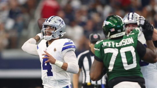 Cowboys blow past Aaron Rodgers-less Jets 30-10 (NFL)