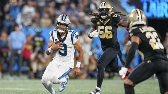 Panthers QB Bryce Young (ankle) misses practice (NFL)