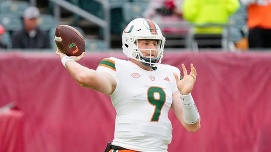 QB Tyler Van Dyke expected to lead Miami vs. Virginia (College Football)