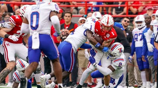Heinrich Haarberg, Nebraska run over Louisiana Tech (College Football)