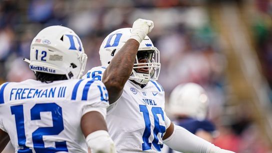 Jordan Waters helps No. 18 Duke trounce UConn (College Football)
