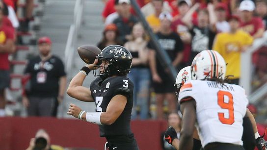 QB Rocco Becht helps Iowa State stave off Oklahoma State (College Football)