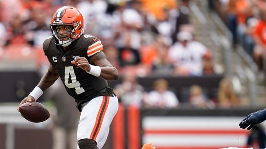 Browns QB Deshaun Watson (shoulder) limited in practice (NFL)
