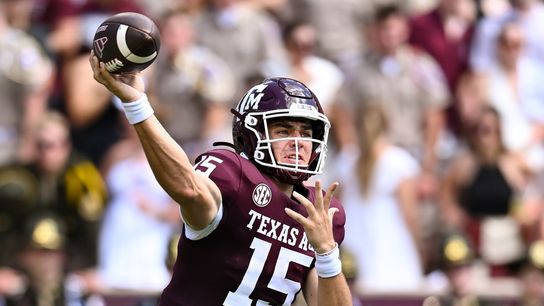 Conner Weigman, Texas A&M out to rebound vs. FCS McNeese (College Football)