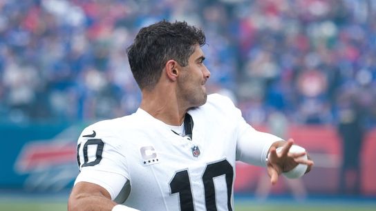 Raiders QB Jimmy Garoppolo still in concussion protocol (NFL)